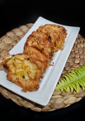 Foto resep Tahu Kukus Goreng Telur