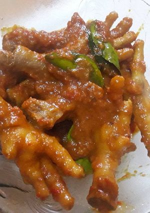 Foto resep Ceker ayam sambal setan