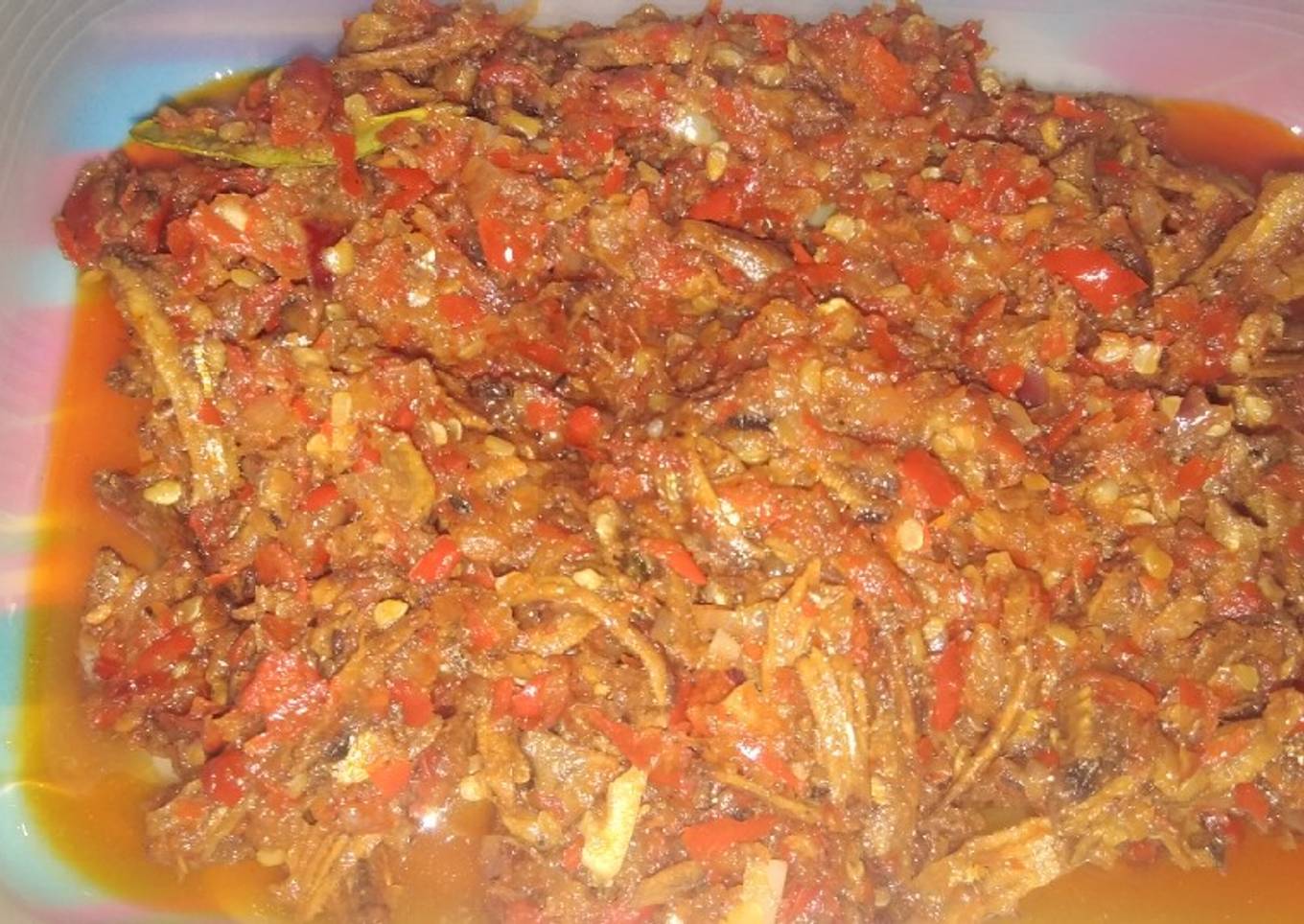 Sambal Teri yang enak