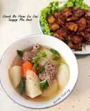 Canh Bò Hầm Củ Cải/ Seogogi Mu Guk Chinese Style