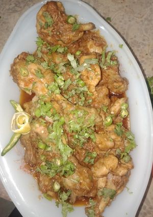 A picture of Karahi chicken.