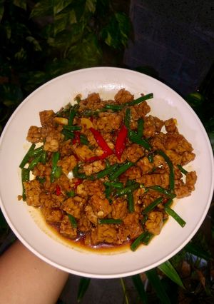 Foto resep Tumis Tempe & Kacang Panjang 🫛