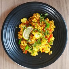 A picture of Sabudana khichdai.
