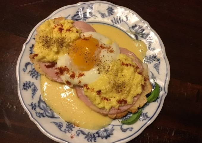 Step-by-Step Guide to Prepare Perfect California Farm Eggs Benedict, microwave