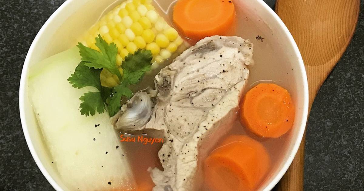 Cách Làm Món Canh rau củ hầm xương của Hannah’s Kitchen - Cookpad