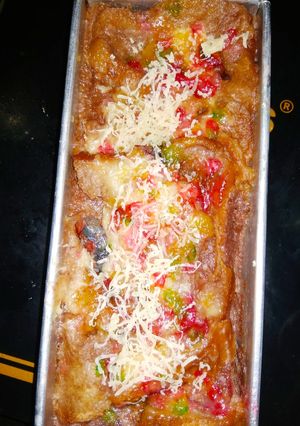 Foto resep Puding roti coklat keju kukus