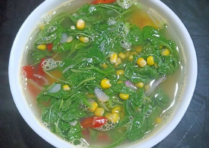 Sayur Bayam Bening