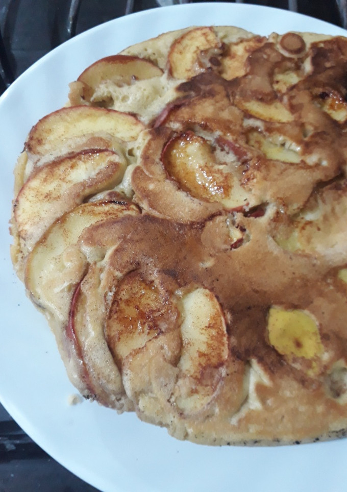 Una foto de Torta de Manzana en Sartén