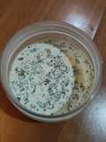 25. Overnight oats with soy milk
