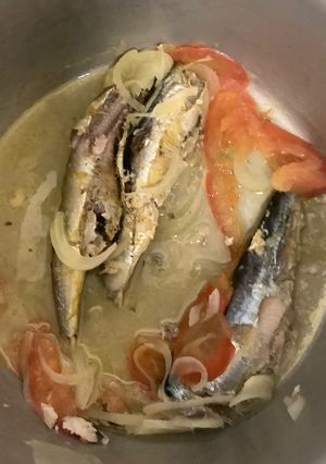 A picture of Boiled Sardines.