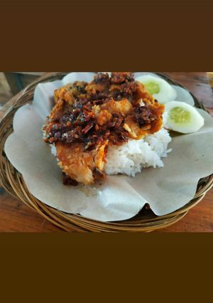 Foto resep Ayam geprek sambal bawang