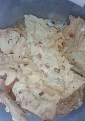 Foto resep Peyek Okara (ampas susu kedelai)
