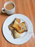 Lumpia Pisang Coklat Keju