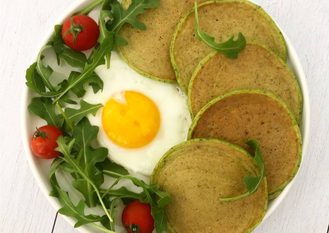 Pancakes de brocolis