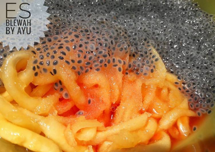 Resep Es Blewah Anti Gagal