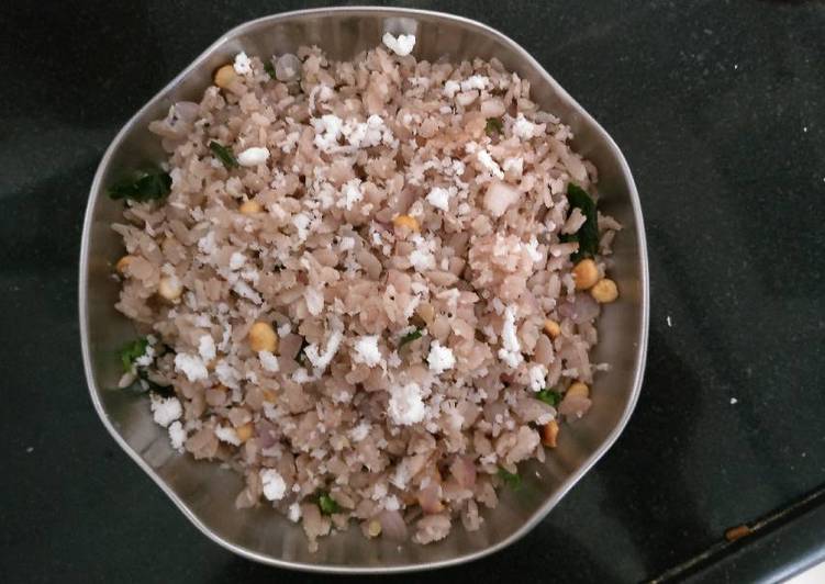 Brown poha Recipe by Swopna Ramesh - Cookpad