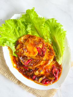 Foto resep Telur ceplok asam manis