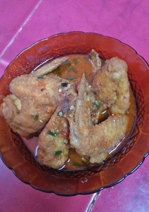 Foto resep Krengsengan ayam bumbu instan