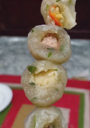 Foto resep Cilok isi sosis, keju, cabe