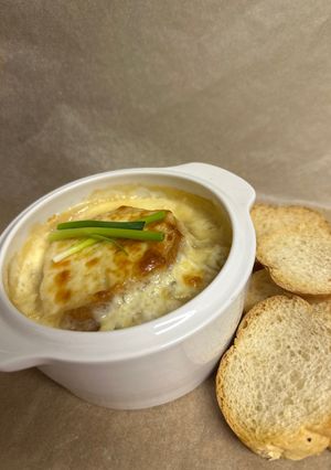 Фото Цибулевий суп.