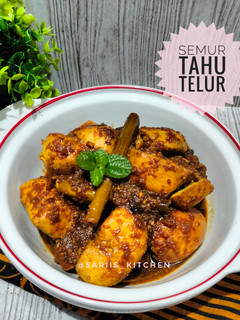Foto resep Semur Tahu Telur (Pelengkap Nasi Uduk)