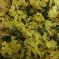 A picture of Veg. Poha.