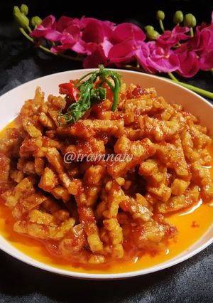 Foto resep Orek tempe basah bumbu gula asem