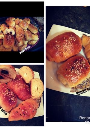 صورة لوصفة الكرواسون الهش بالعجينة اليابانية 🙋😻
