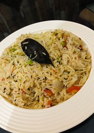 A picture of Beans Pulao.