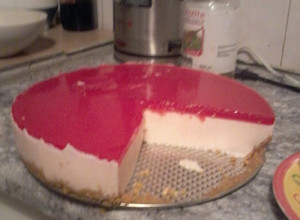 Una foto de Torta de yogurth
