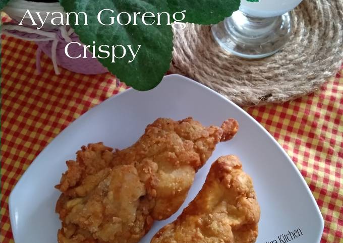 Resep Ayam Goreng Crispy #1 Anti Gagal