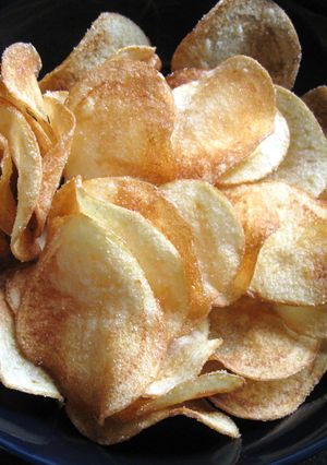 A picture of Sushi Vinegar Potato Chips.