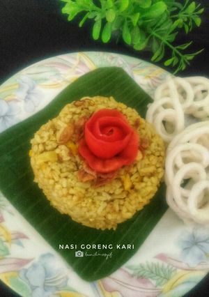 Foto resep Nasi Goreng Kari/Kare