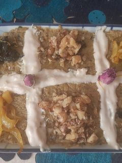 عکسی از دستور کشک بادمجان به روش خودم