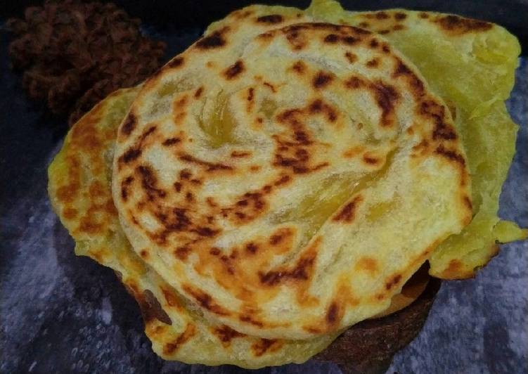 Langkah Mudah untuk Membuat Roti Canai/roti Maryam (48), Enak Banget