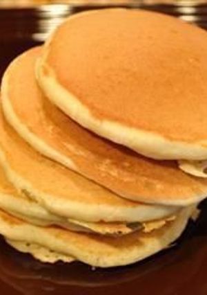 Una foto de Panqueques americanos para el desayuno/merienda