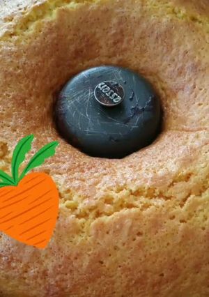 Una foto de Carrot cake