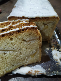 Una foto de Budín de Manzana 🍏