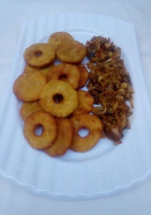 A picture of Lemon Potato Rings.