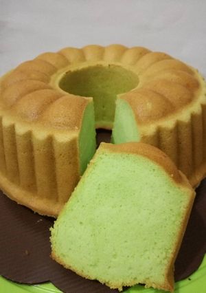 Foto resep Bolu pandan putih telur