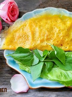 Hình của món Bánh xèo Nam Bộ.