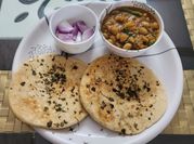 A picture of chana curry
