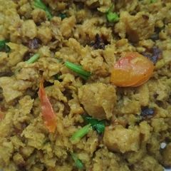 A picture of Soyabean ka Keema.