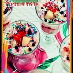 A picture of Custard trifle.
