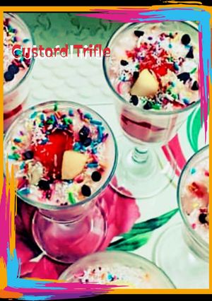 A picture of Custard trifle.