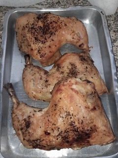 Una foto de Pollo al horno