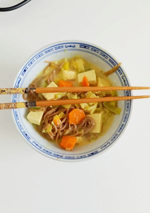 Une photo de One pot thaï veggie
