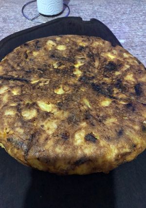 Una foto de Tortilla de Papas con Cebolla