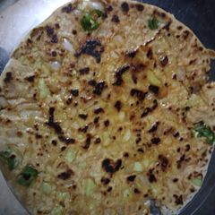 Cauliflower paratha A picture of Cauliflower paratha.