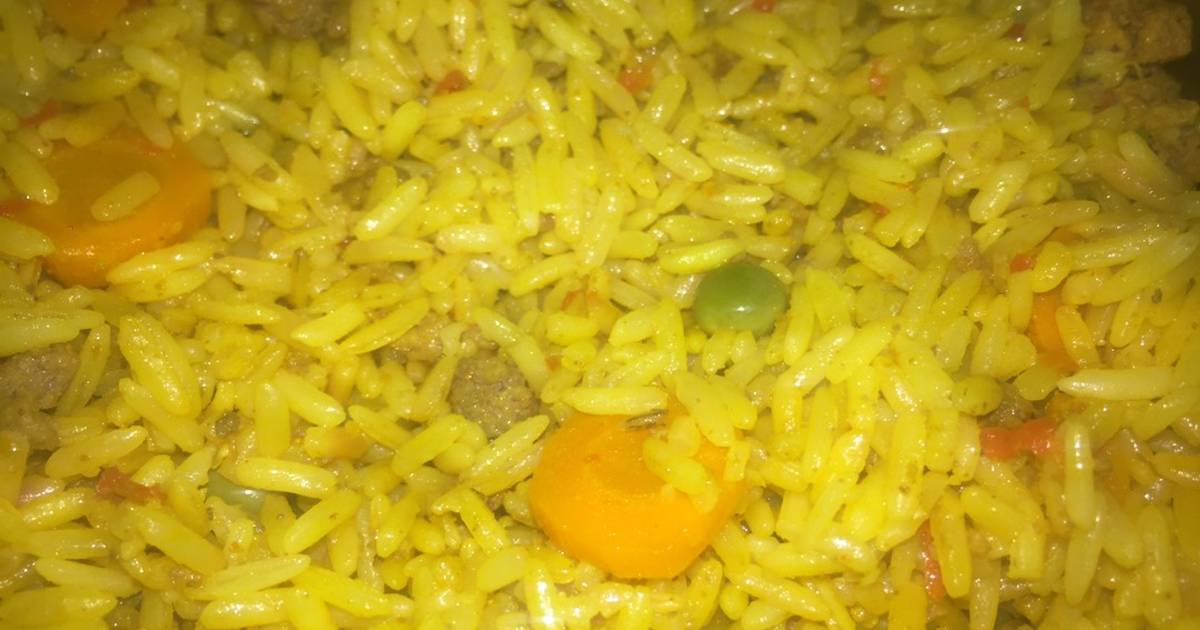 Mince meat simple fried rice Recipe by meenaz_bite - Cookpad